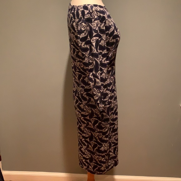 Grey Wolf Navy & Gray Knit Sheath Dress - Picture 3 of 7